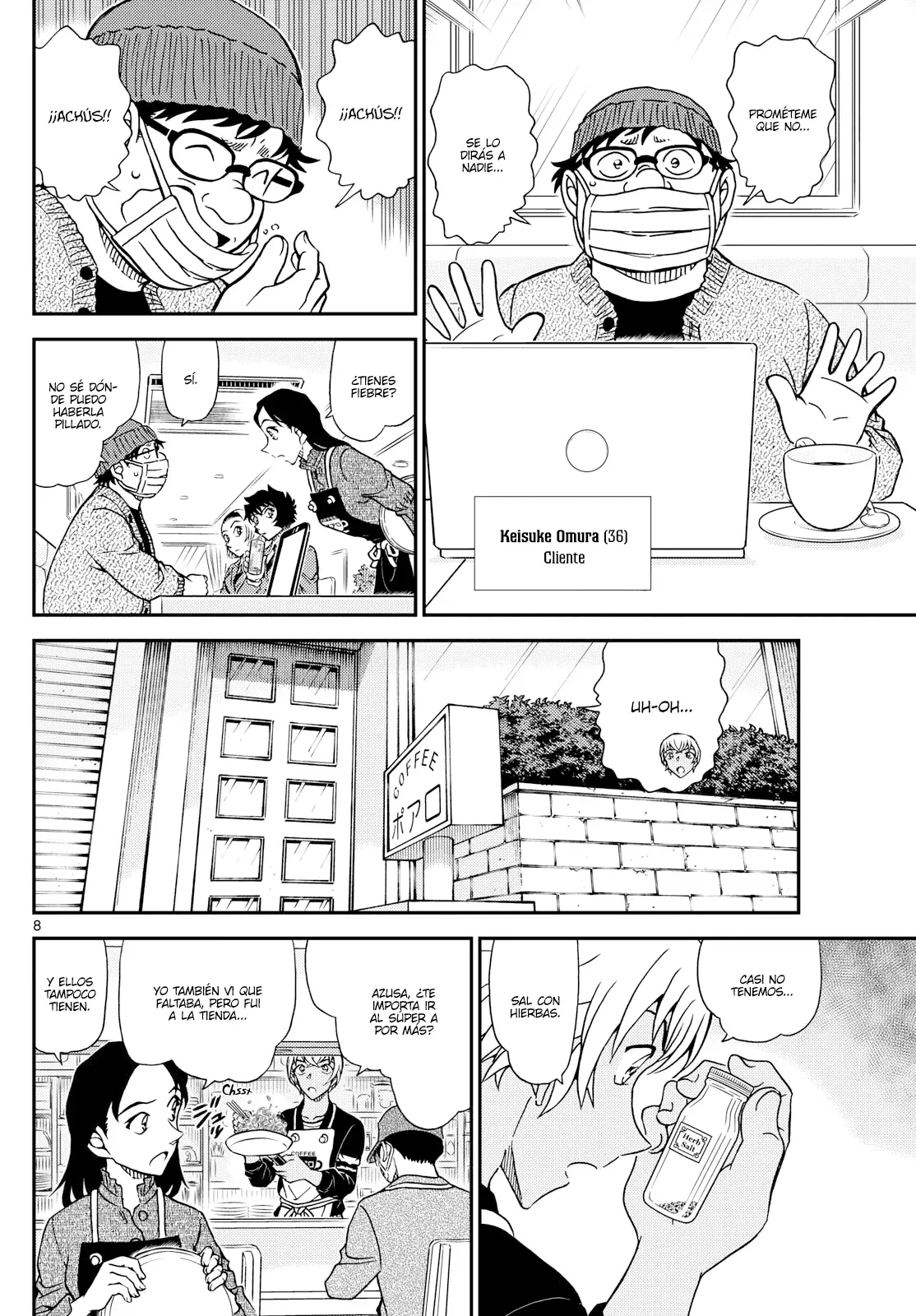 Detective Conan capítulo 1126 página 8