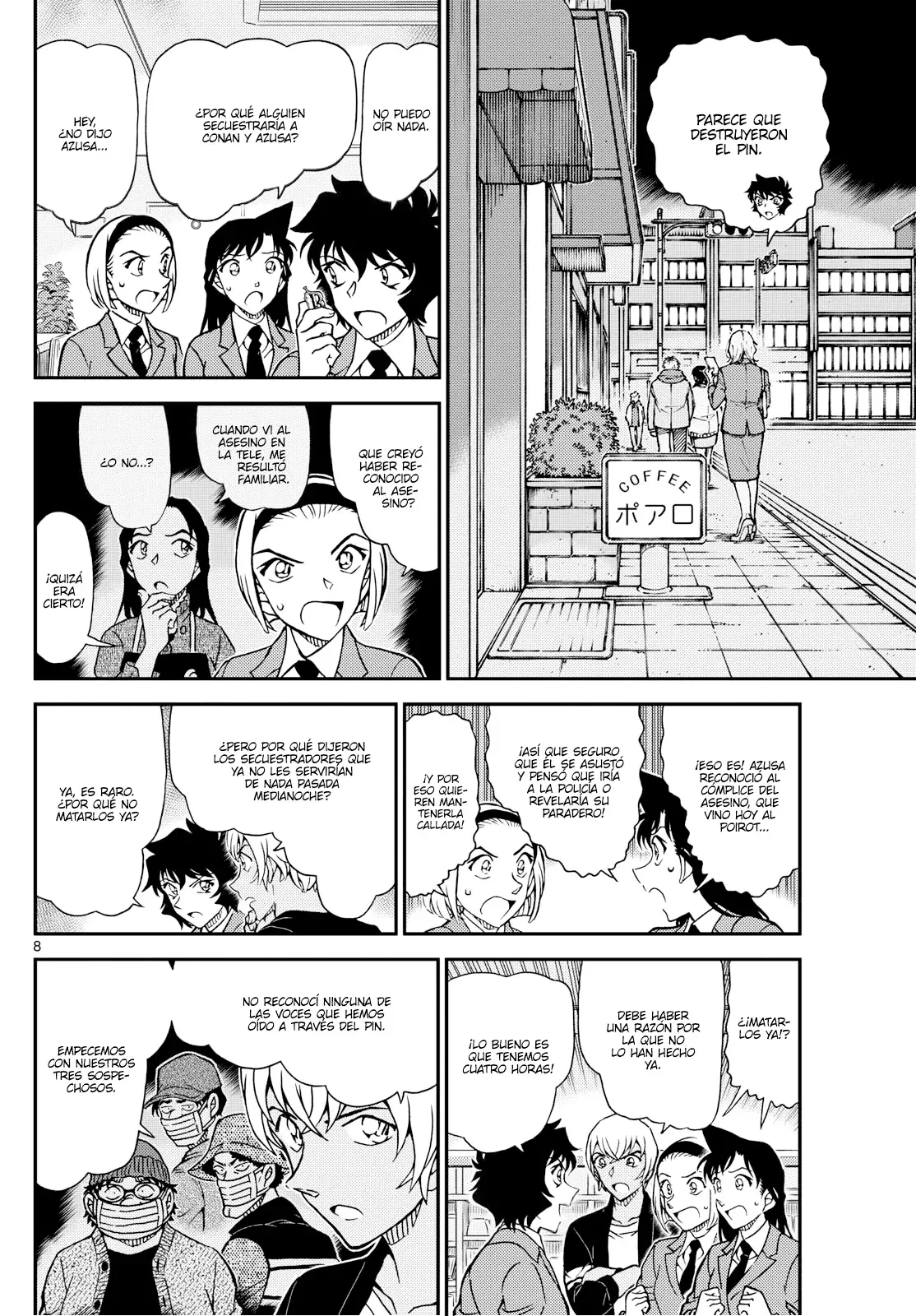 Detective Conan capítulo 1127 página 8