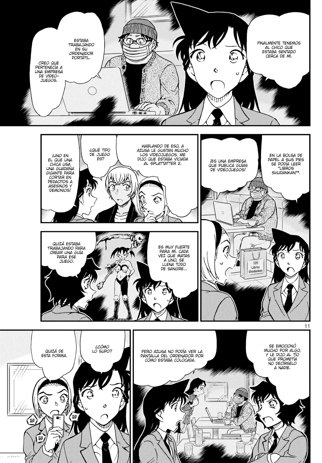 Detective Conan capítulo 1127 página 11