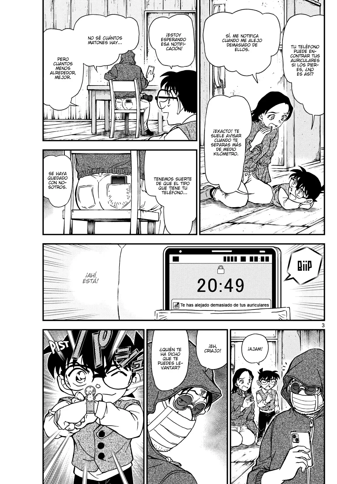 Detective Conan capítulo 1128 página 3