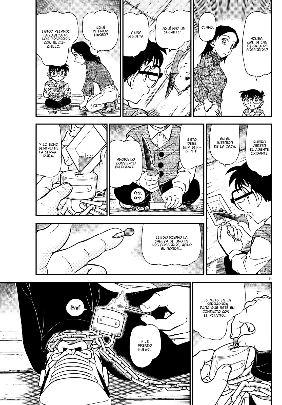 Detective Conan capítulo 1128 página 5