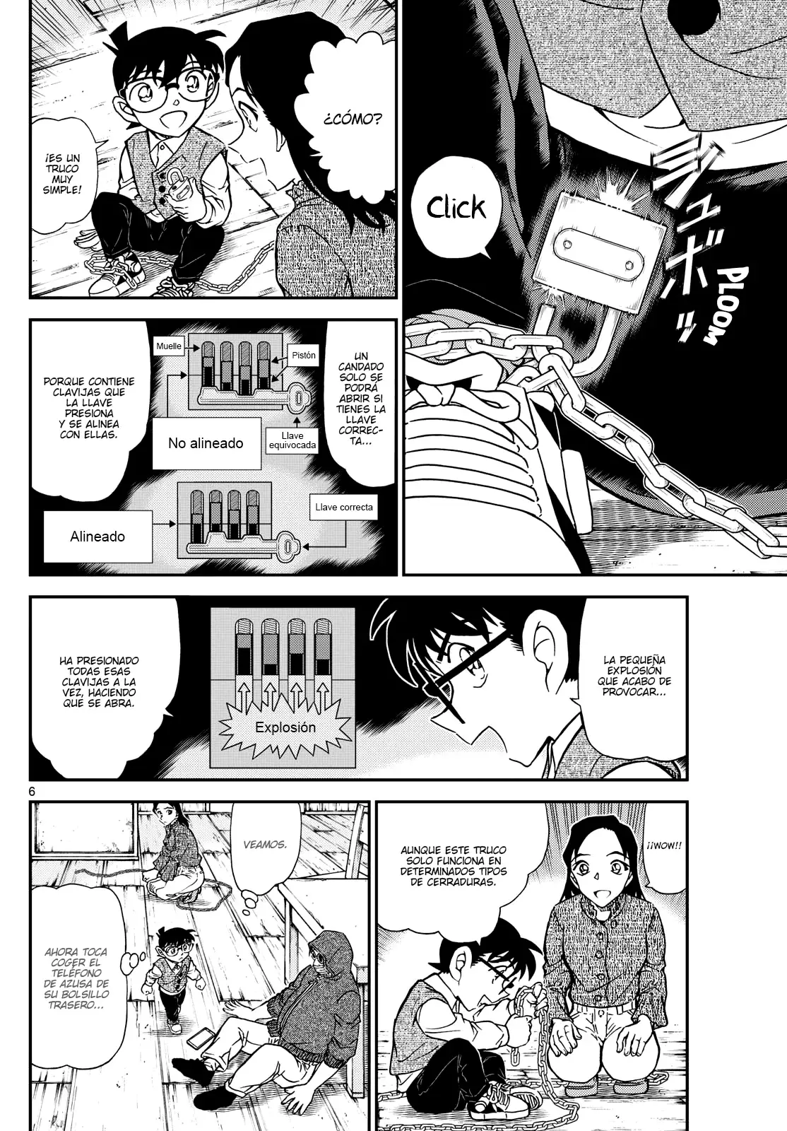 Detective Conan capítulo 1128 página 6