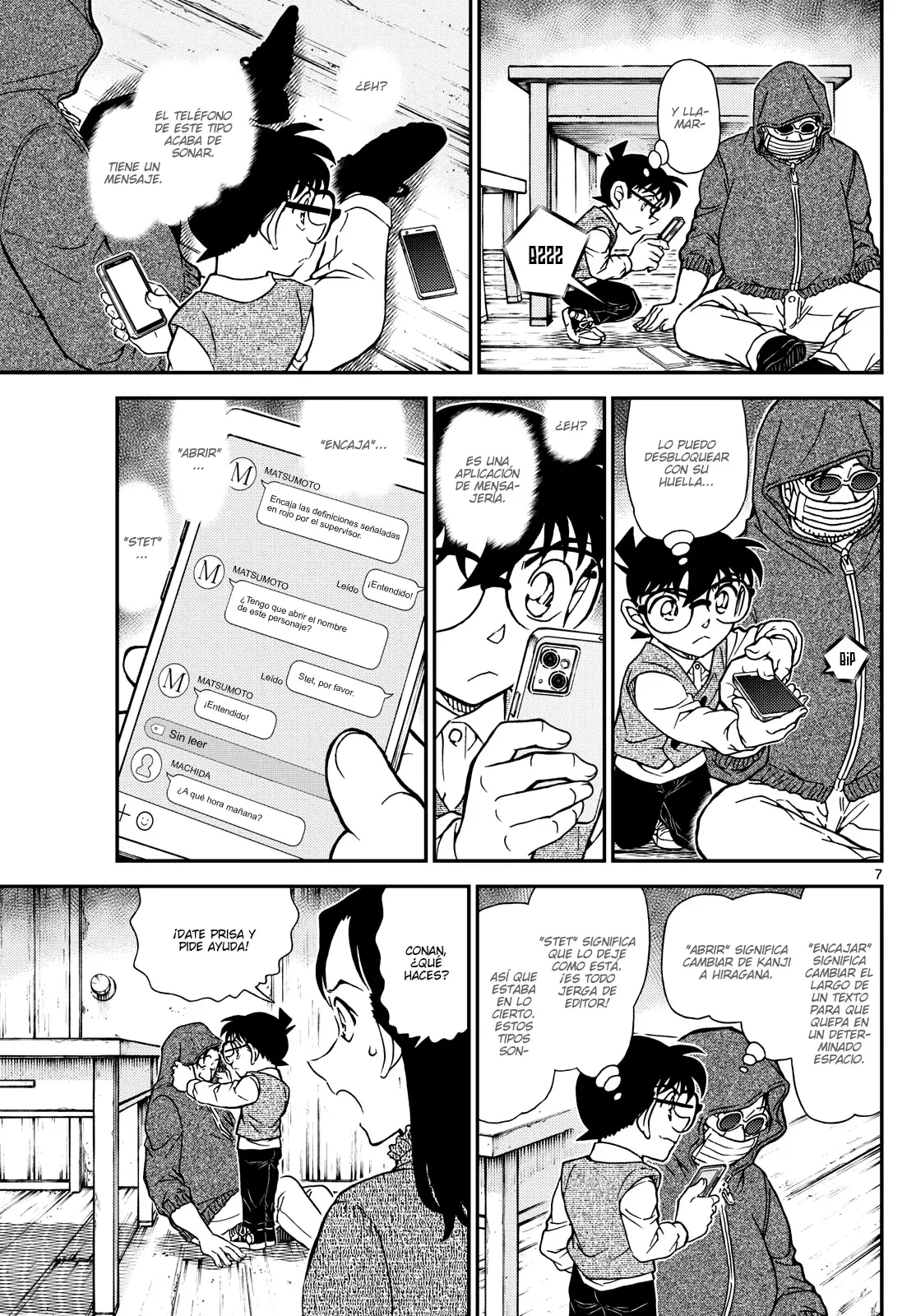 Detective Conan capítulo 1128 página 7
