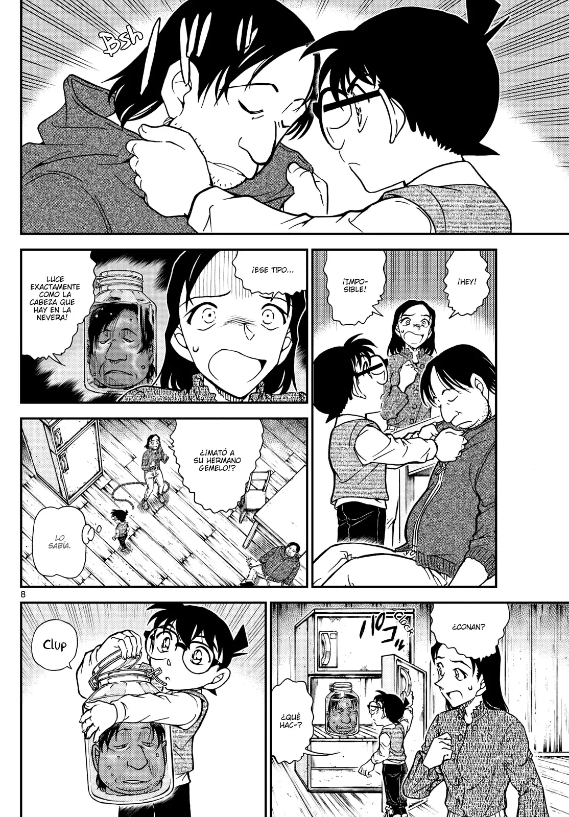 Detective Conan capítulo 1128 página 8