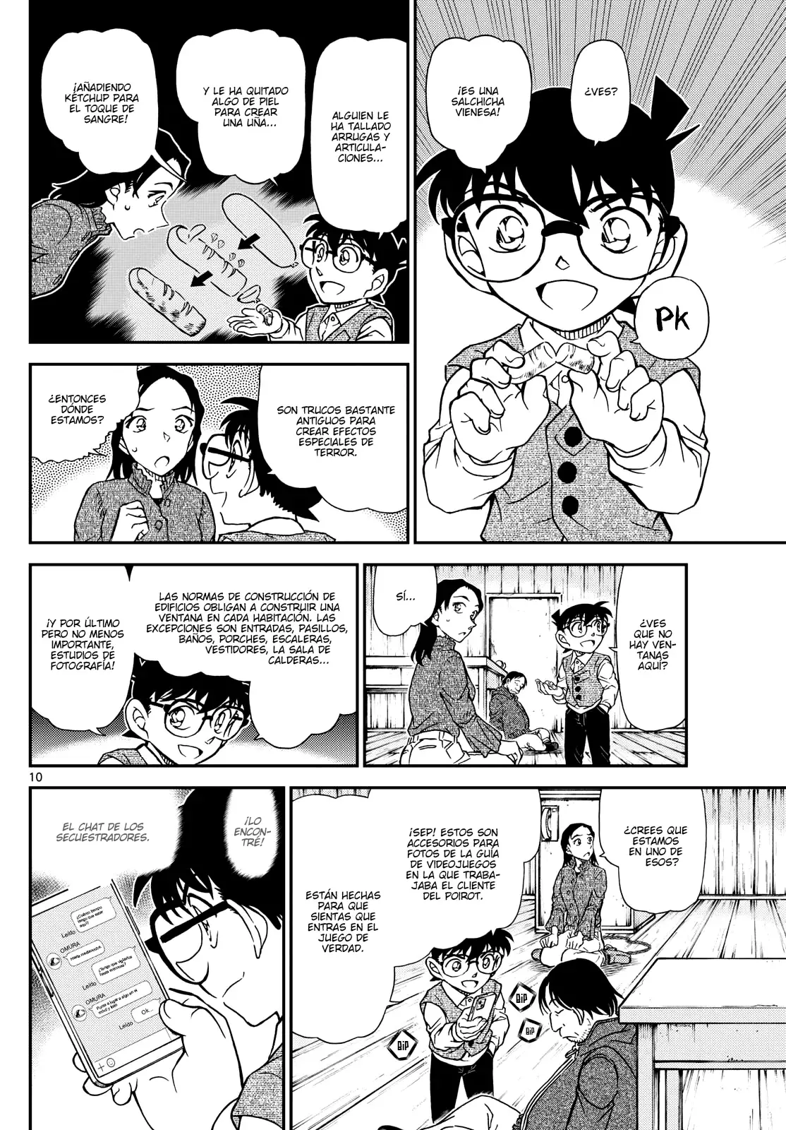 Detective Conan capítulo 1128 página 10