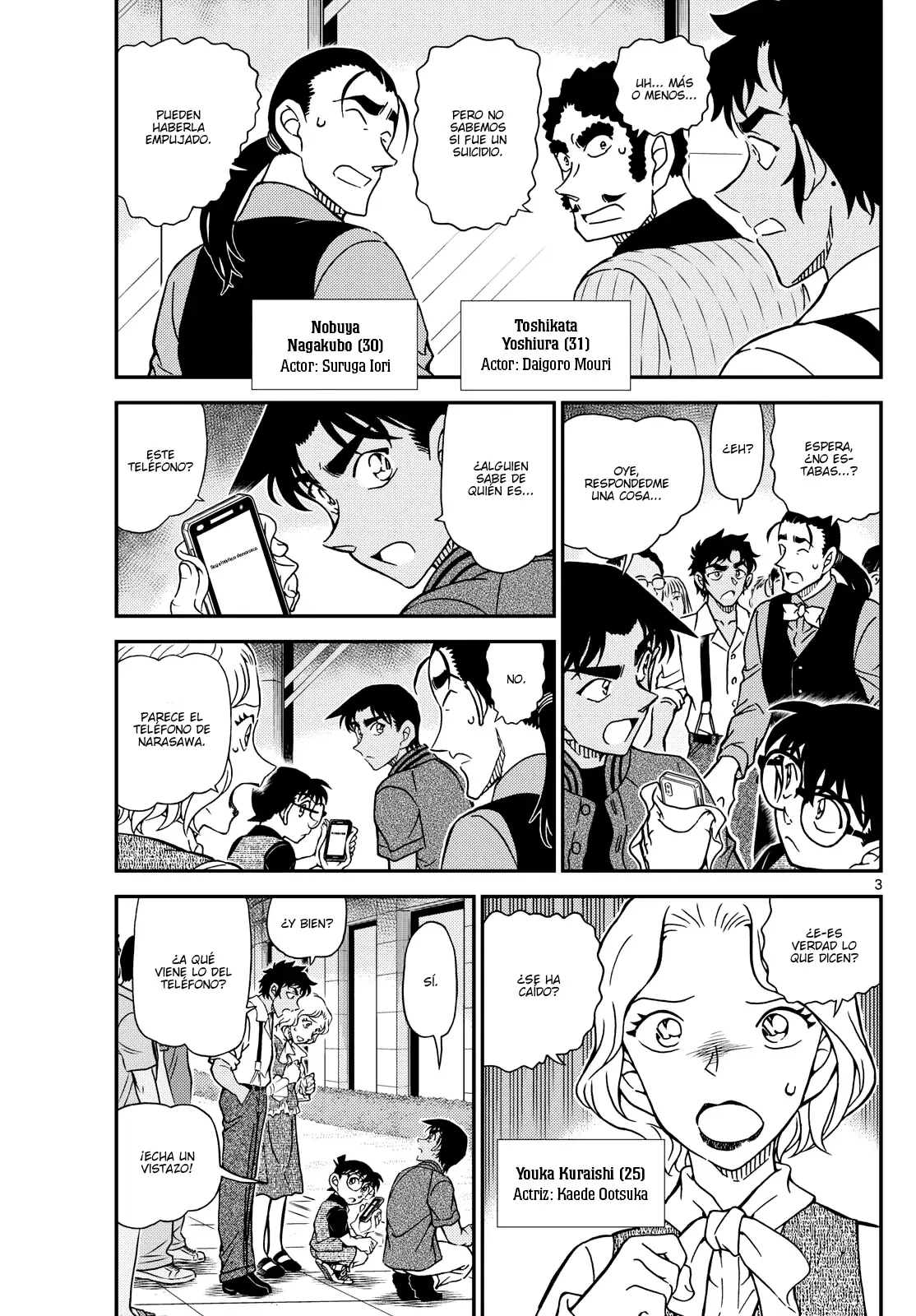 Detective Conan capítulo 1130 página 3