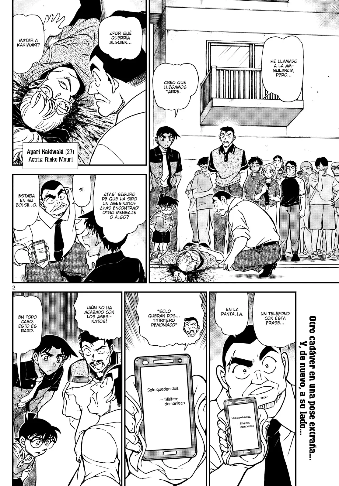 Detective Conan capítulo 1131 página 2