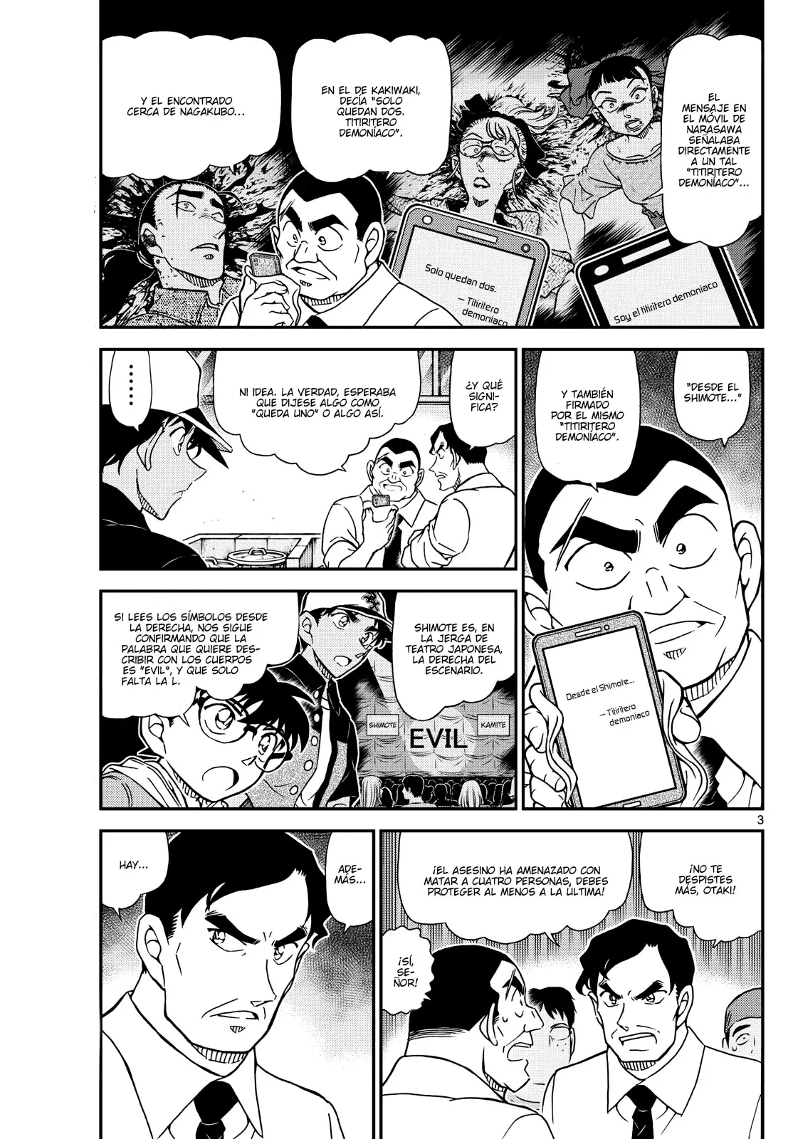 Detective Conan capítulo 1132 página 3
