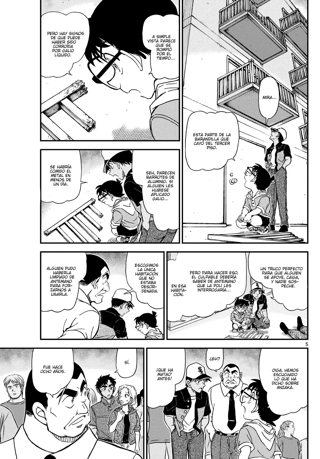Detective Conan capítulo 1132 página 5