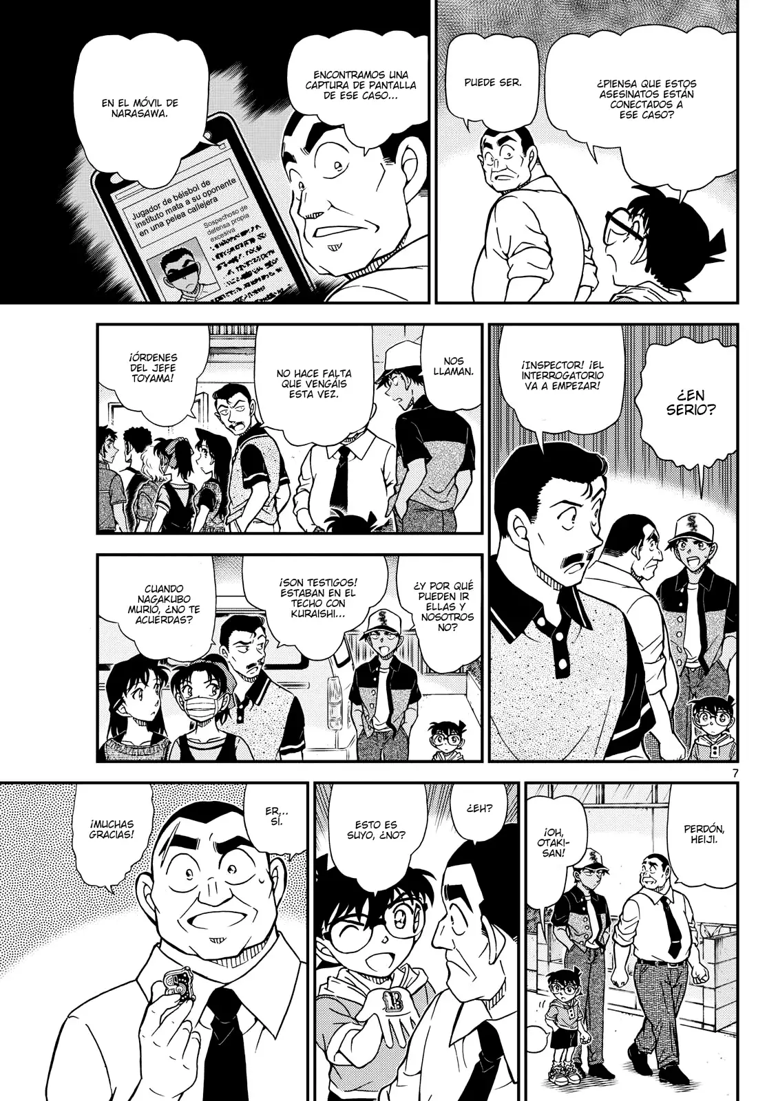 Detective Conan capítulo 1132 página 7