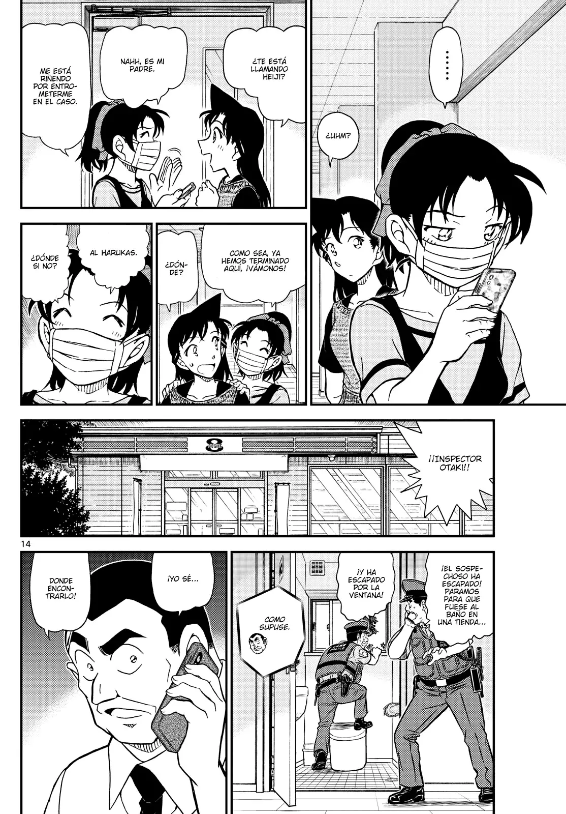 Detective Conan capítulo 1132 página 14