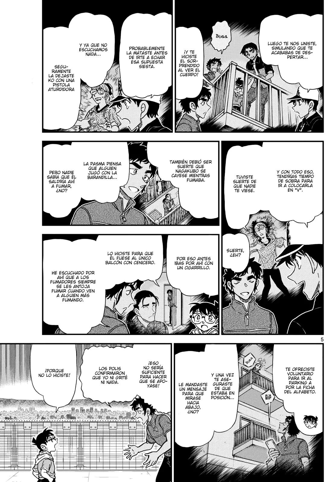 Detective Conan capítulo 1133 página 5