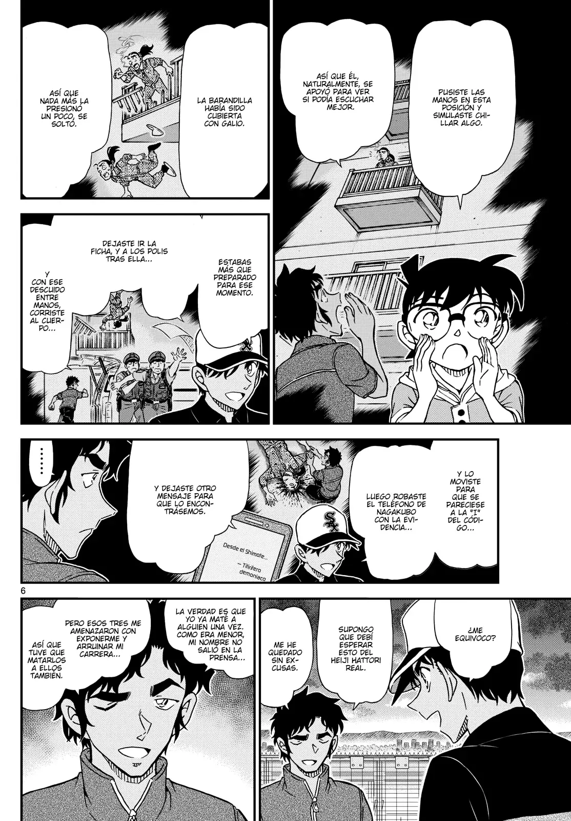 Detective Conan capítulo 1133 página 6
