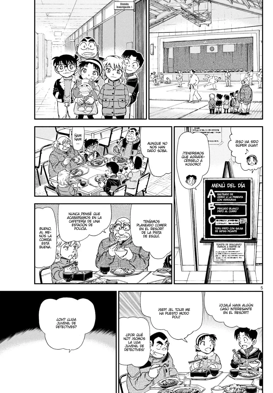 Detective Conan capítulo 1137 página 5