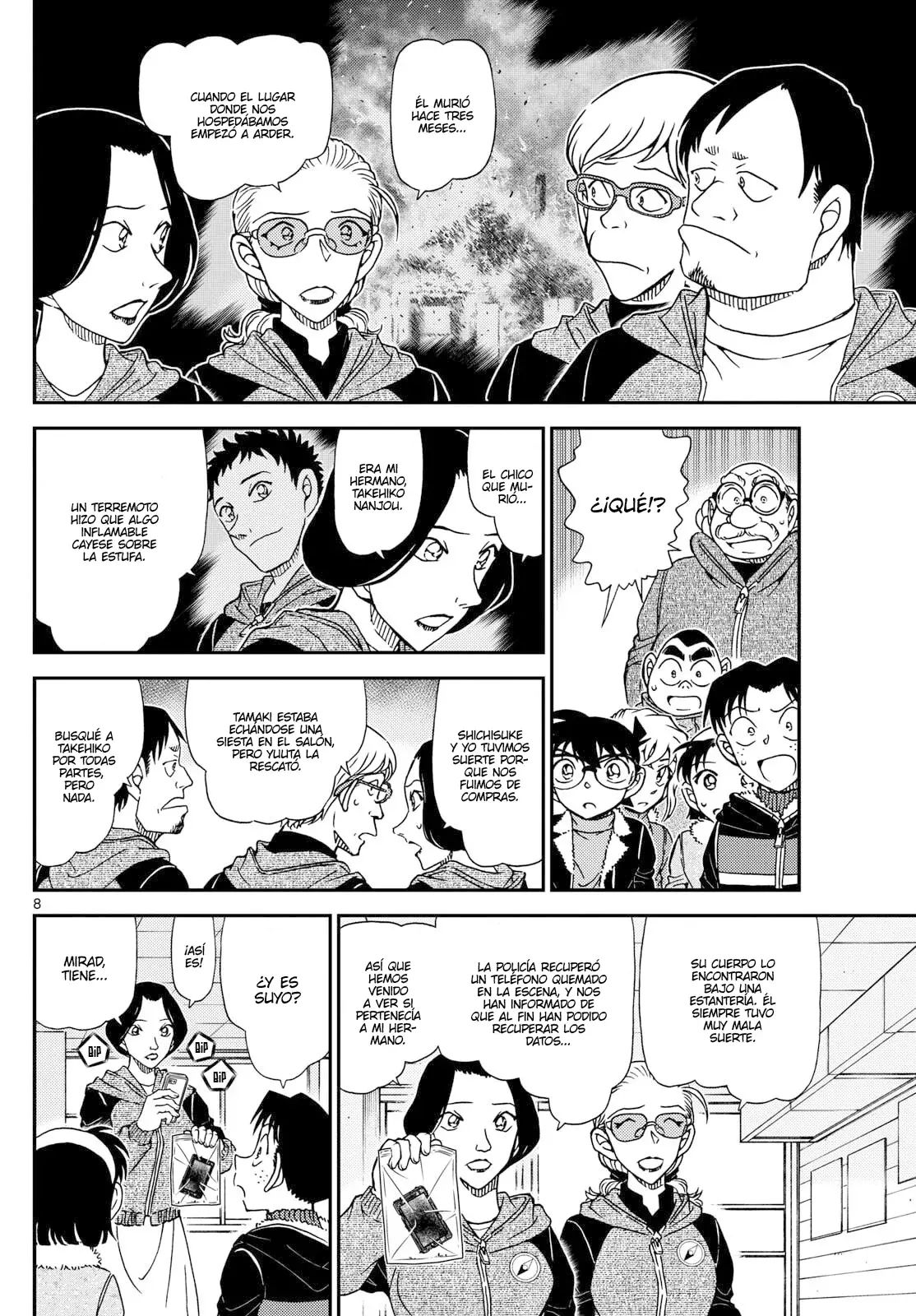 Detective Conan capítulo 1137 página 8