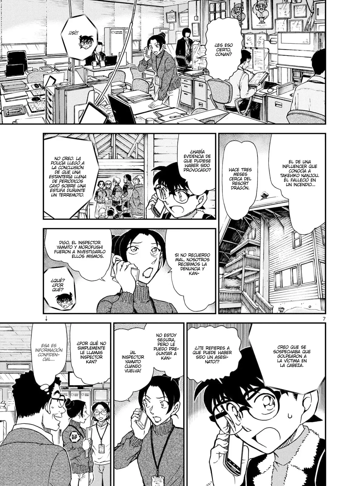 Detective Conan capítulo 1138 página 7