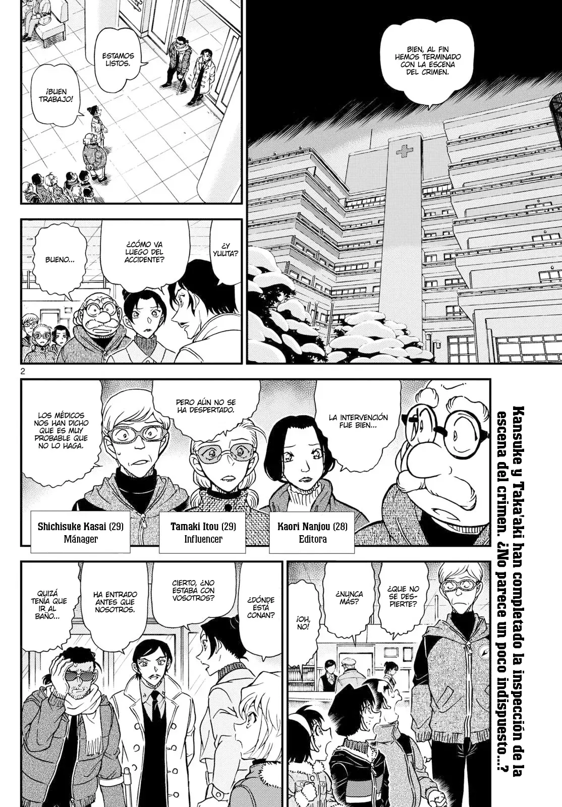 Detective Conan capítulo 1140 página 2
