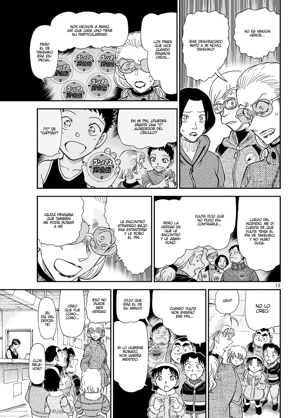 Detective Conan capítulo 1140 página 13
