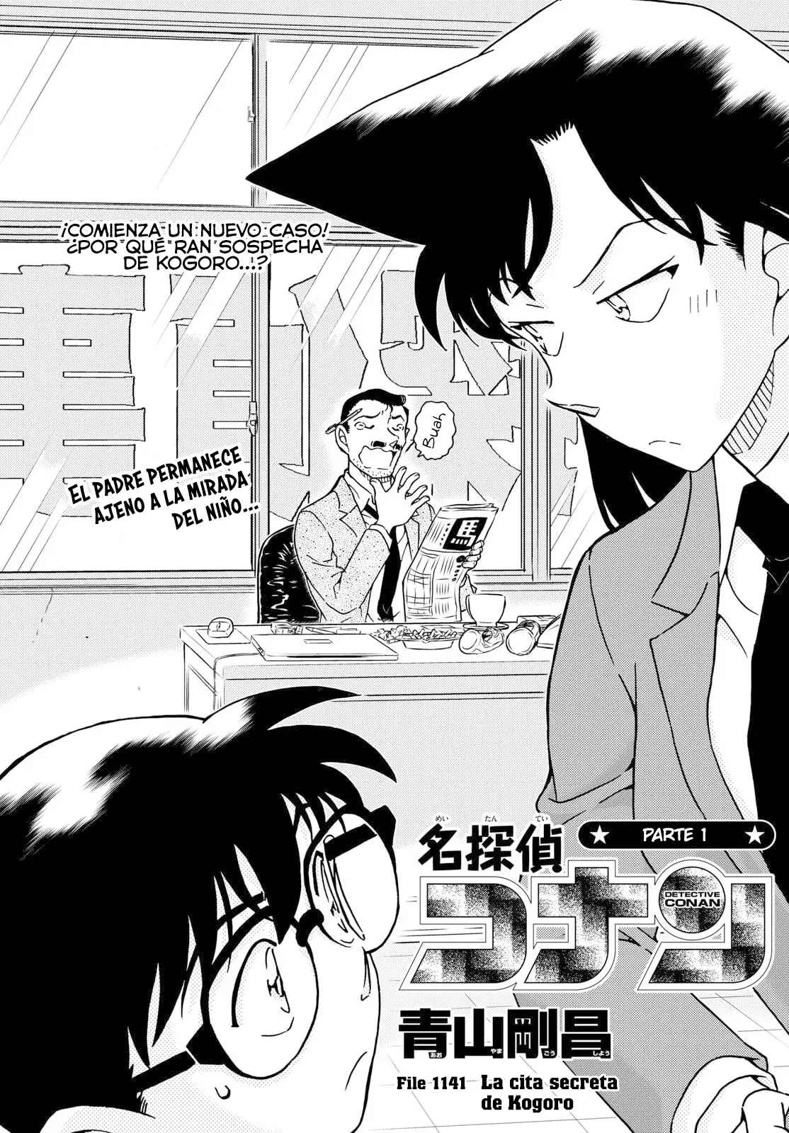 Detective Conan capítulo 1141 página 1