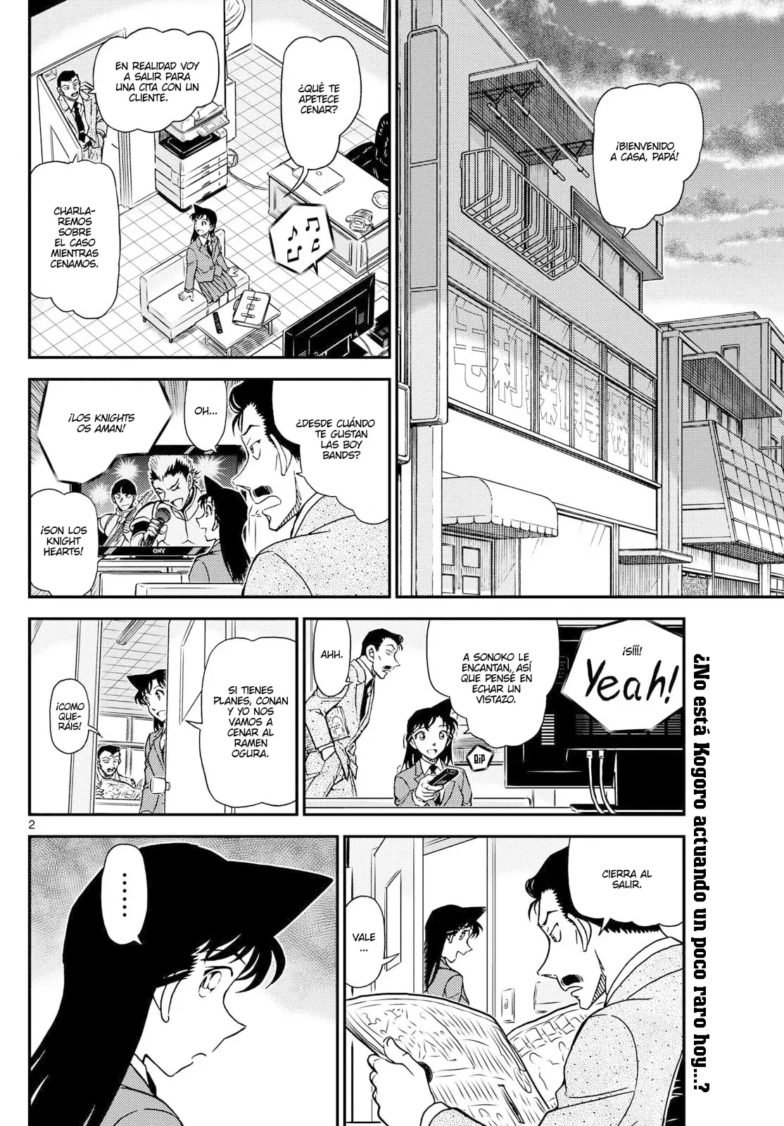 Detective Conan capítulo 1141 página 2