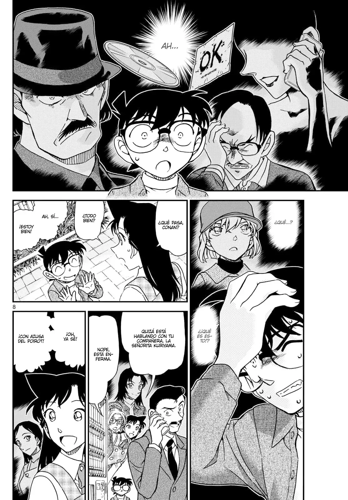 Detective Conan capítulo 1141 página 8