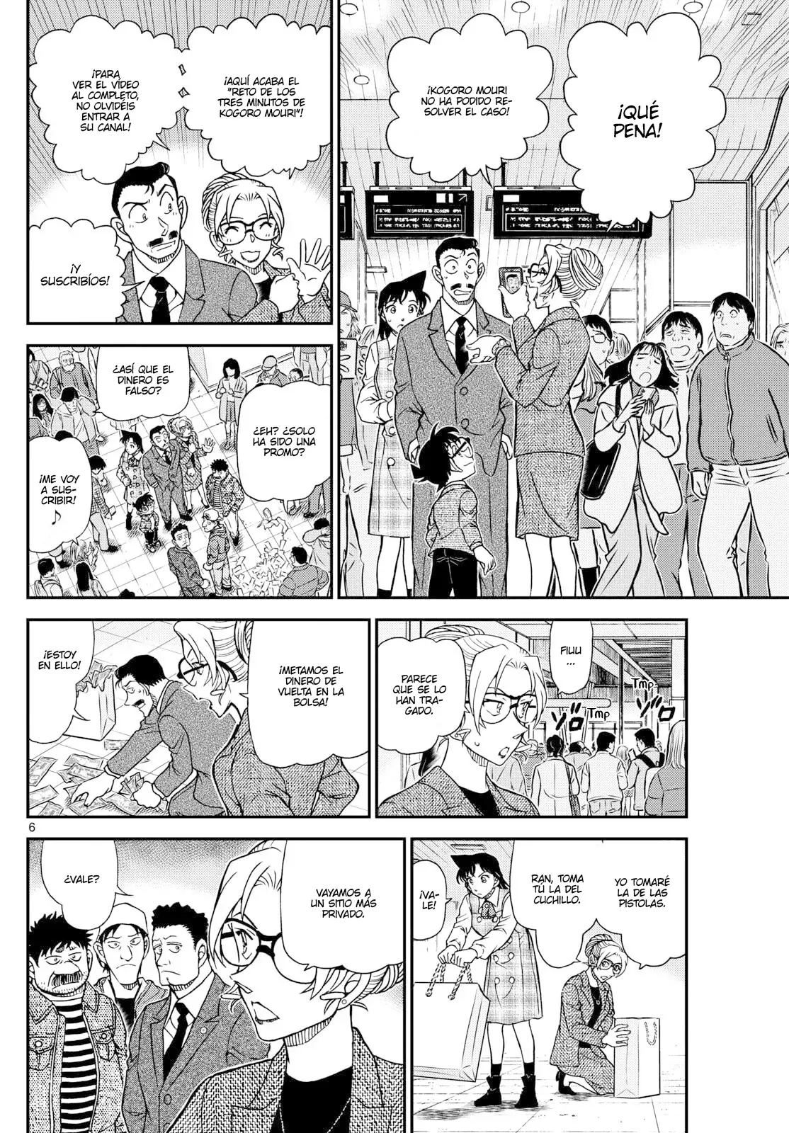 Detective Conan capítulo 1142 página 6