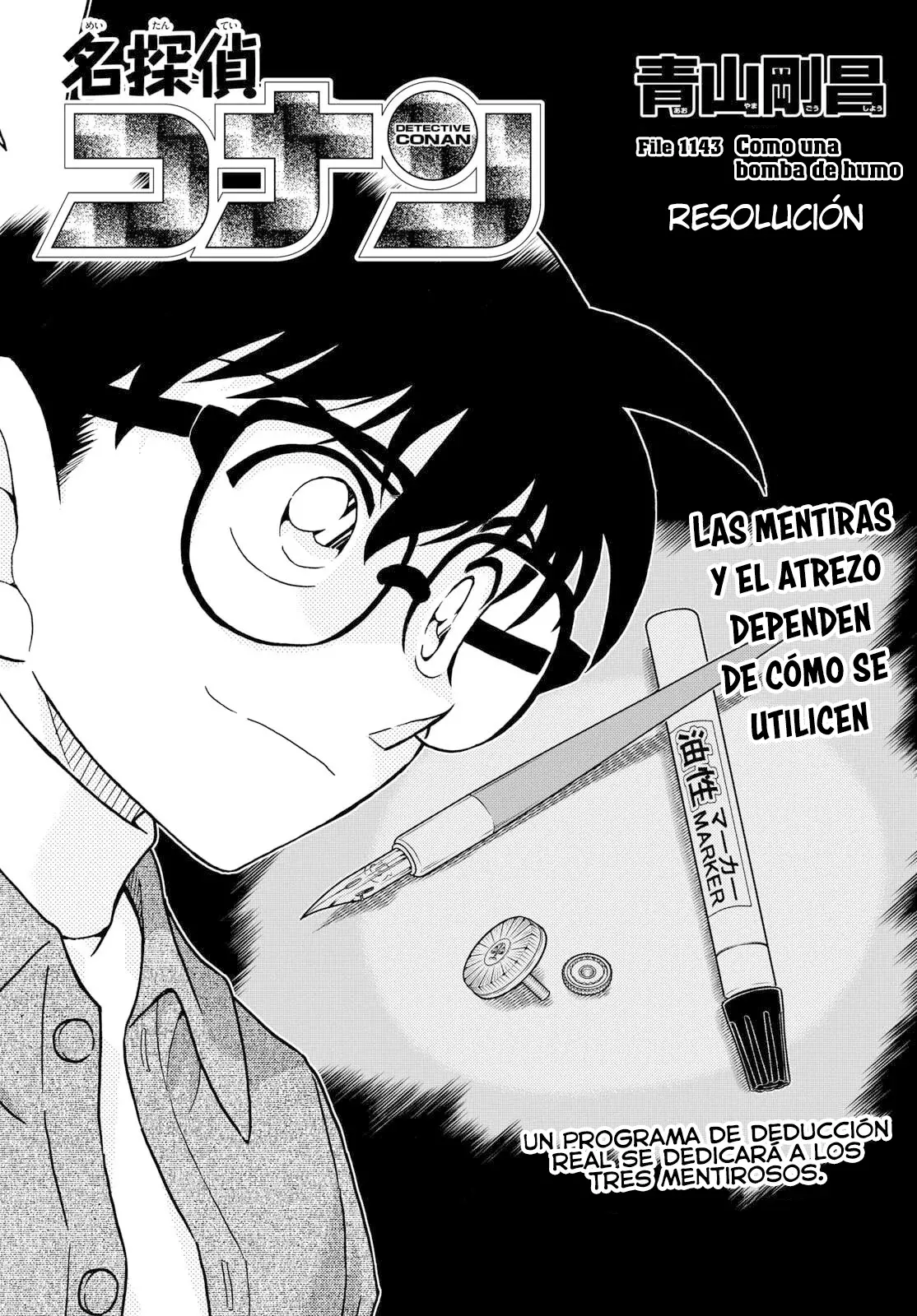 Detective Conan capítulo 1143 página 1