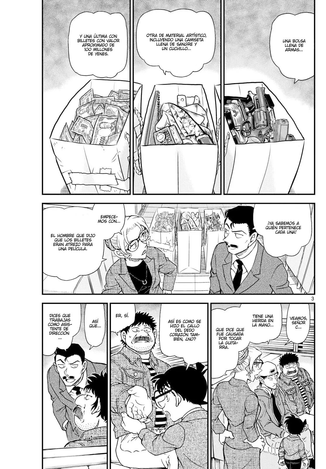Detective Conan capítulo 1143 página 3