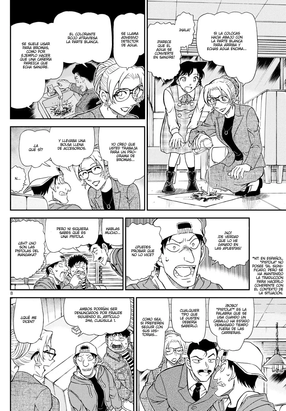 Detective Conan capítulo 1143 página 8