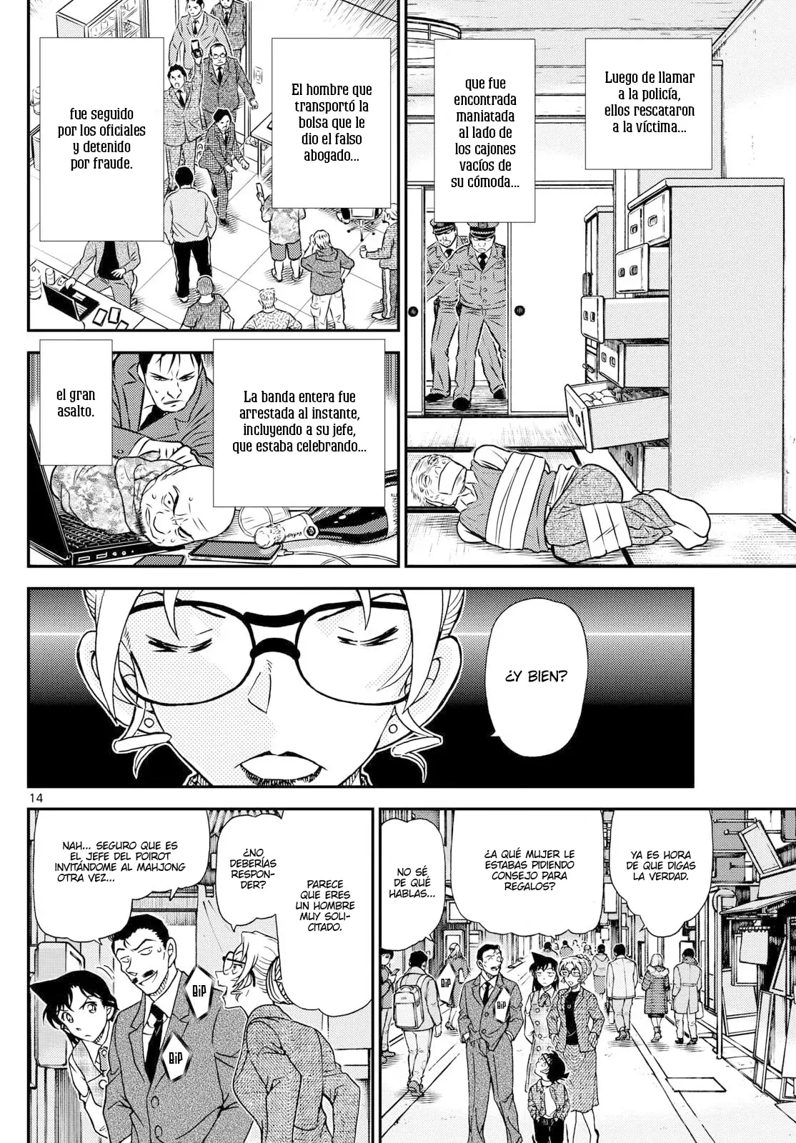 Detective Conan capítulo 1143 página 14