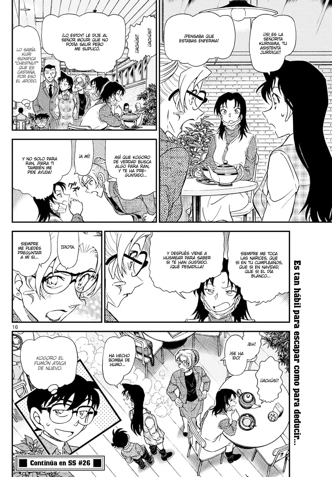 Detective Conan capítulo 1143 página 16