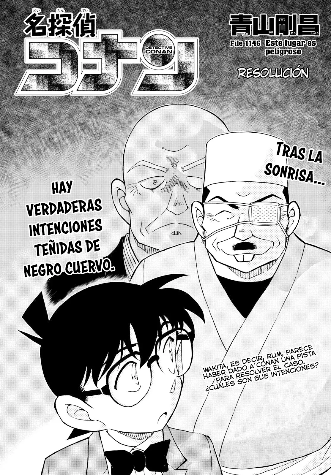Detective Conan capítulo 1146 página 1