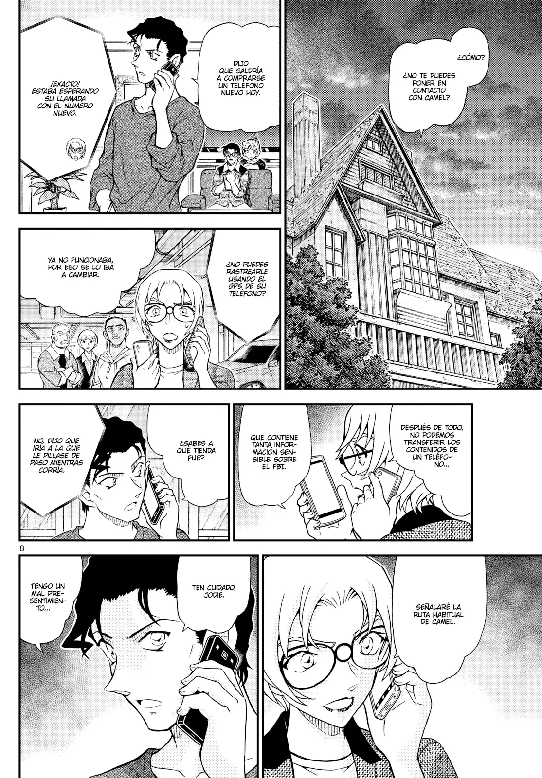 Detective Conan capítulo 1148 página 8