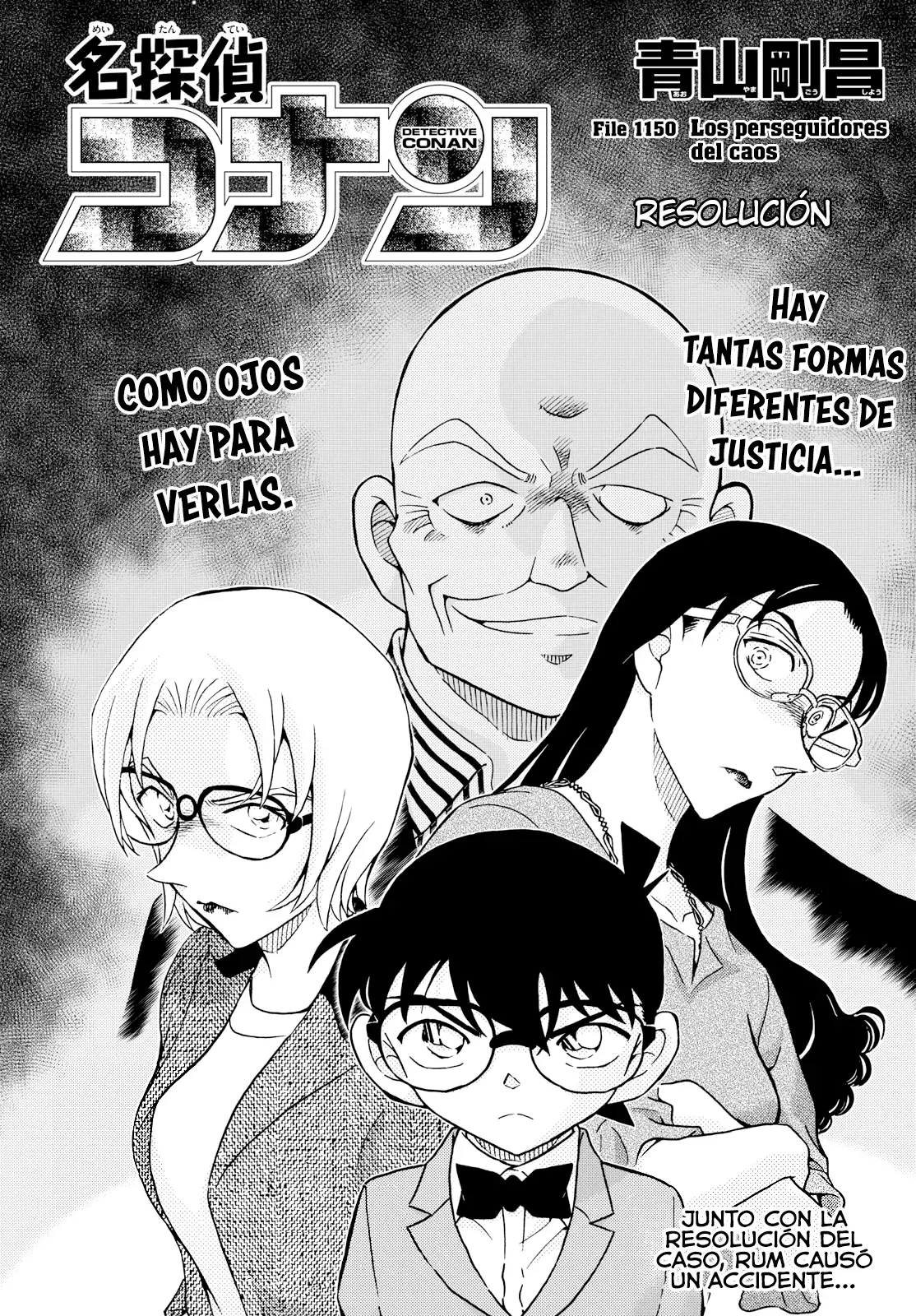 Detective Conan capítulo 1150 página 1