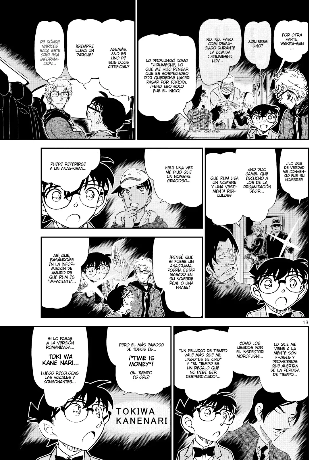 Detective Conan capítulo 1150 página 13