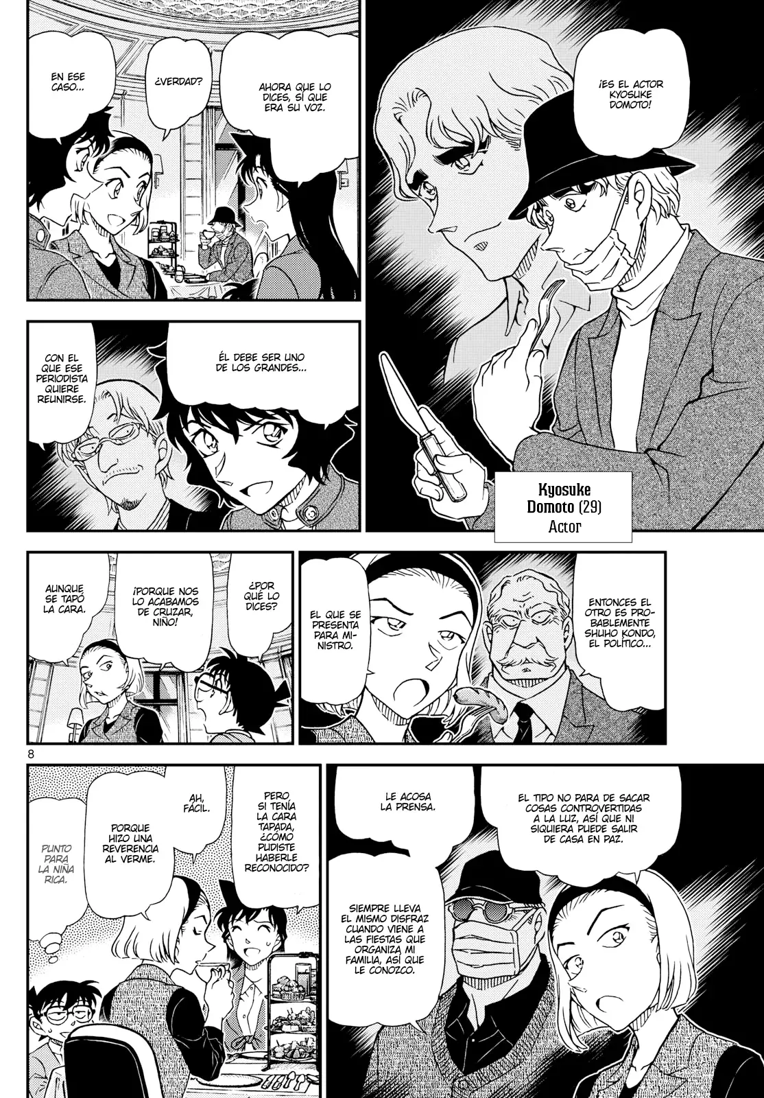 Detective Conan capítulo 1151 página 8