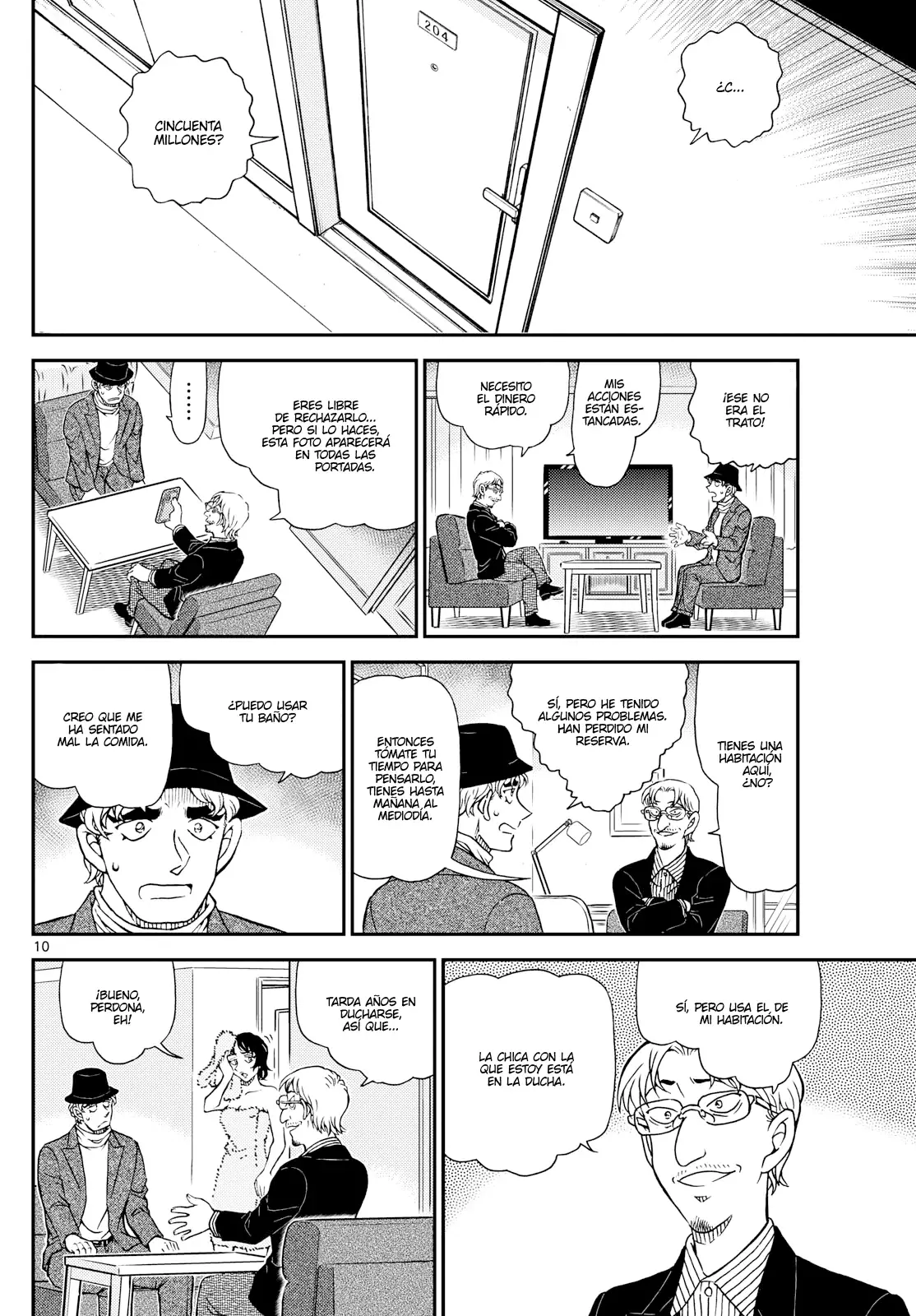 Detective Conan capítulo 1151 página 10
