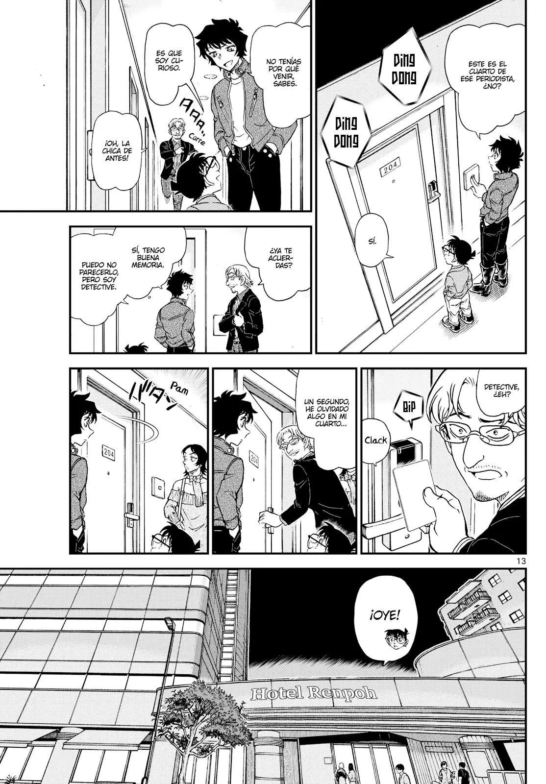 Detective Conan capítulo 1151 página 13