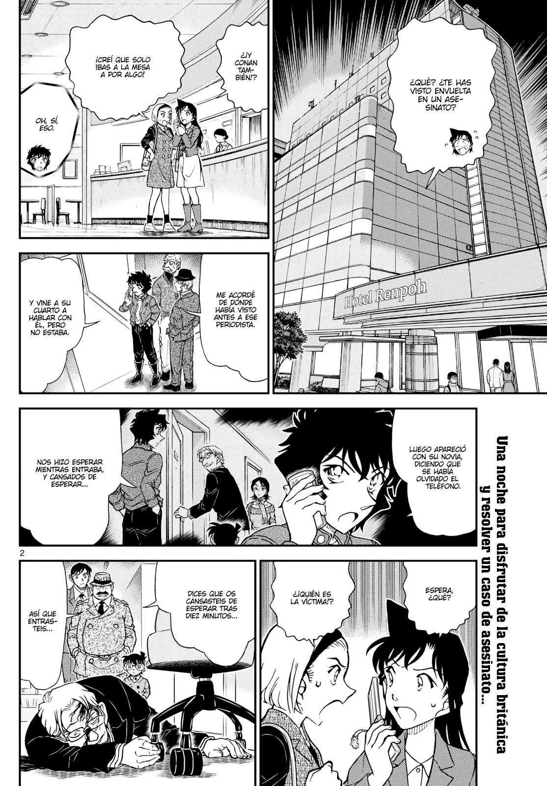 Detective Conan capítulo 1152 página 2