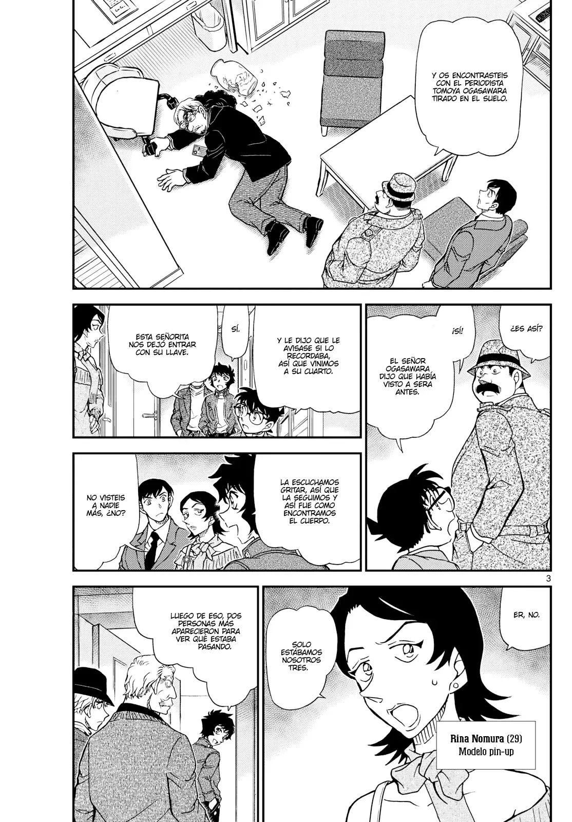 Detective Conan capítulo 1152 página 3