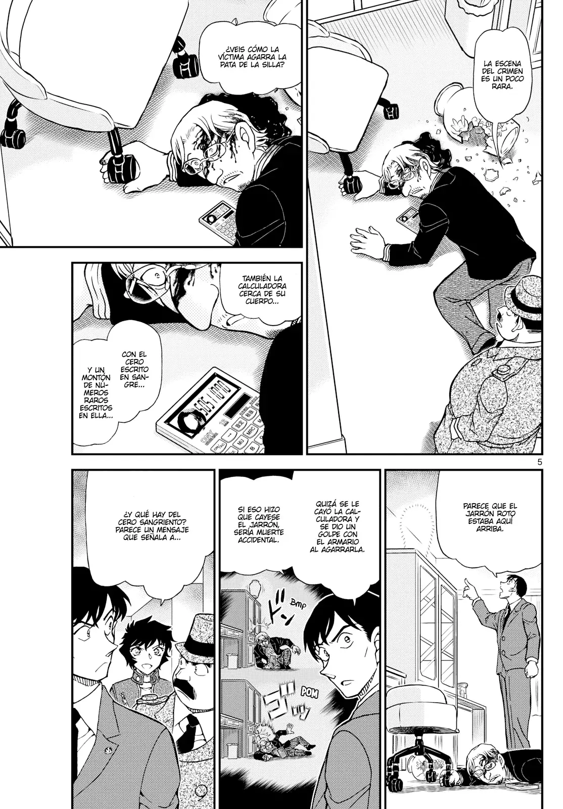Detective Conan capítulo 1152 página 5