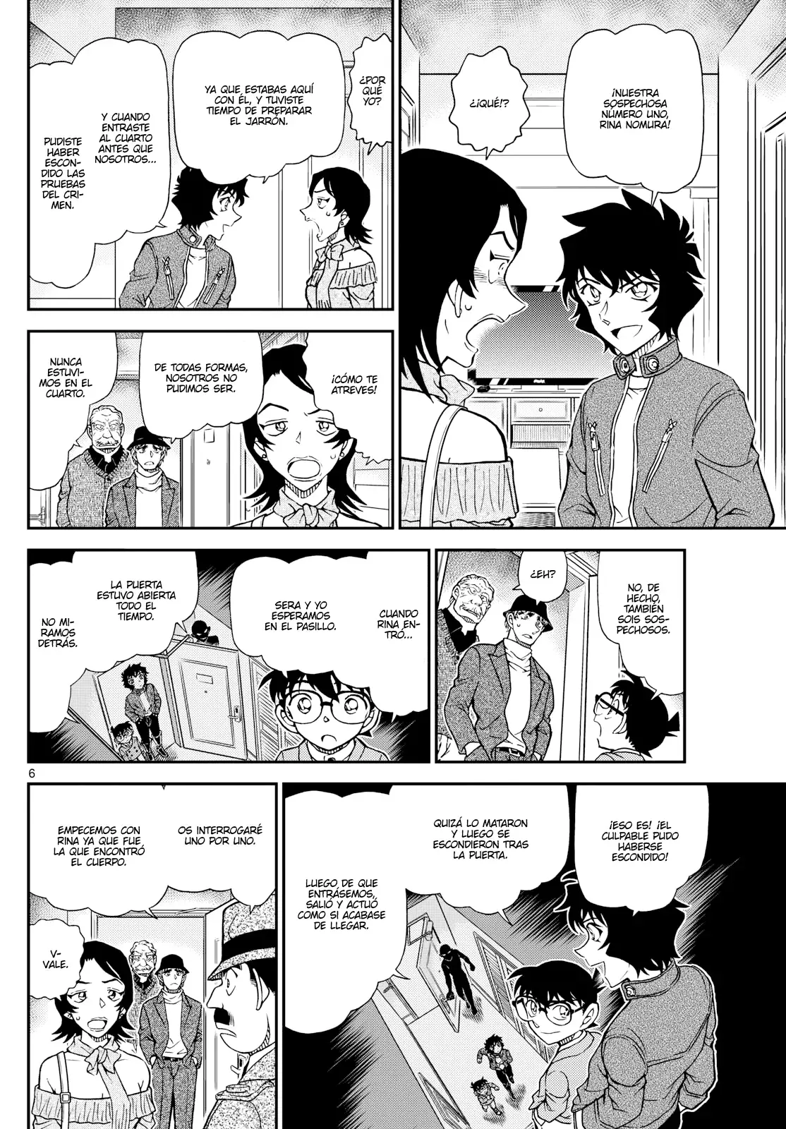 Detective Conan capítulo 1152 página 6