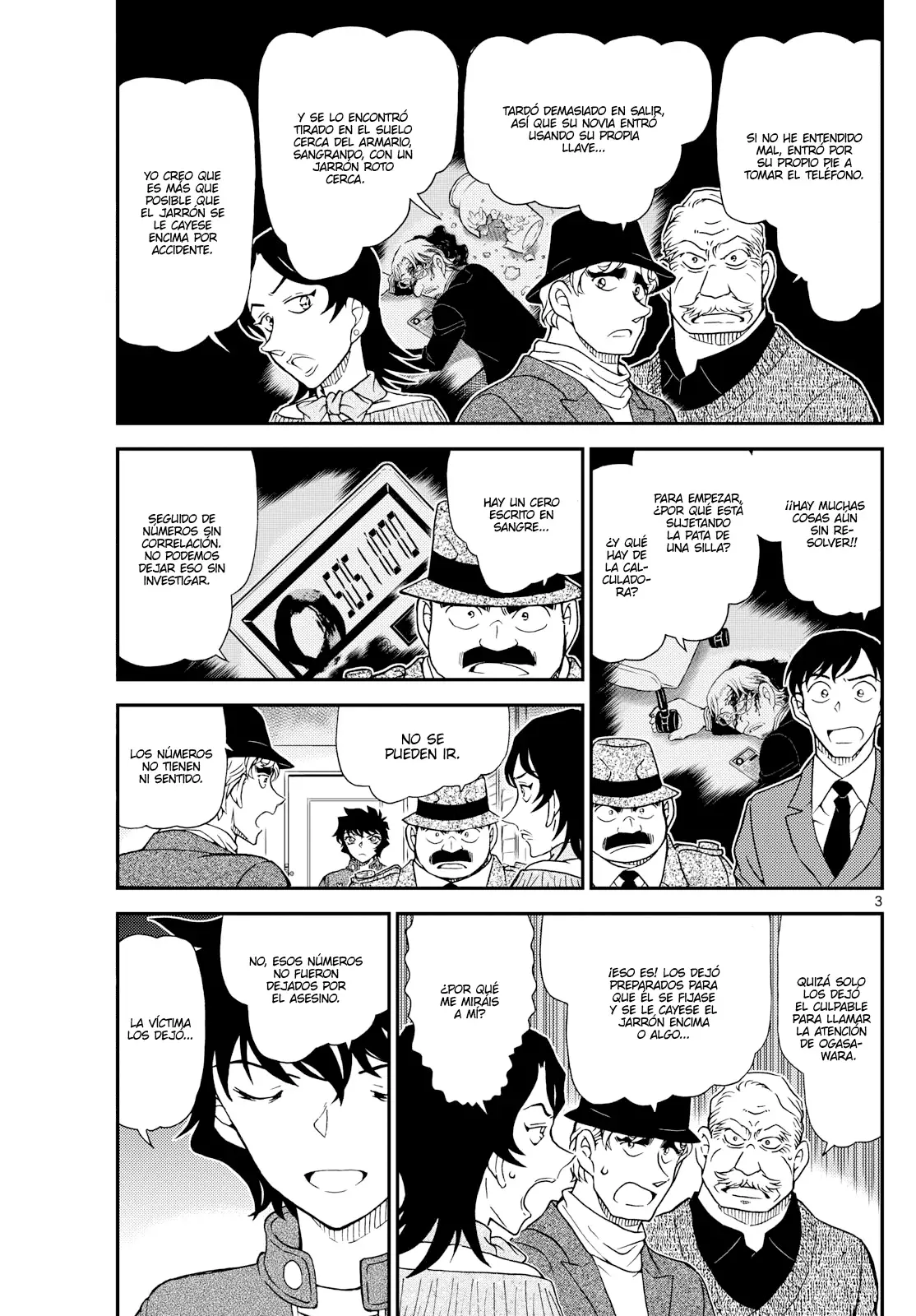 Detective Conan capítulo 1153 página 3