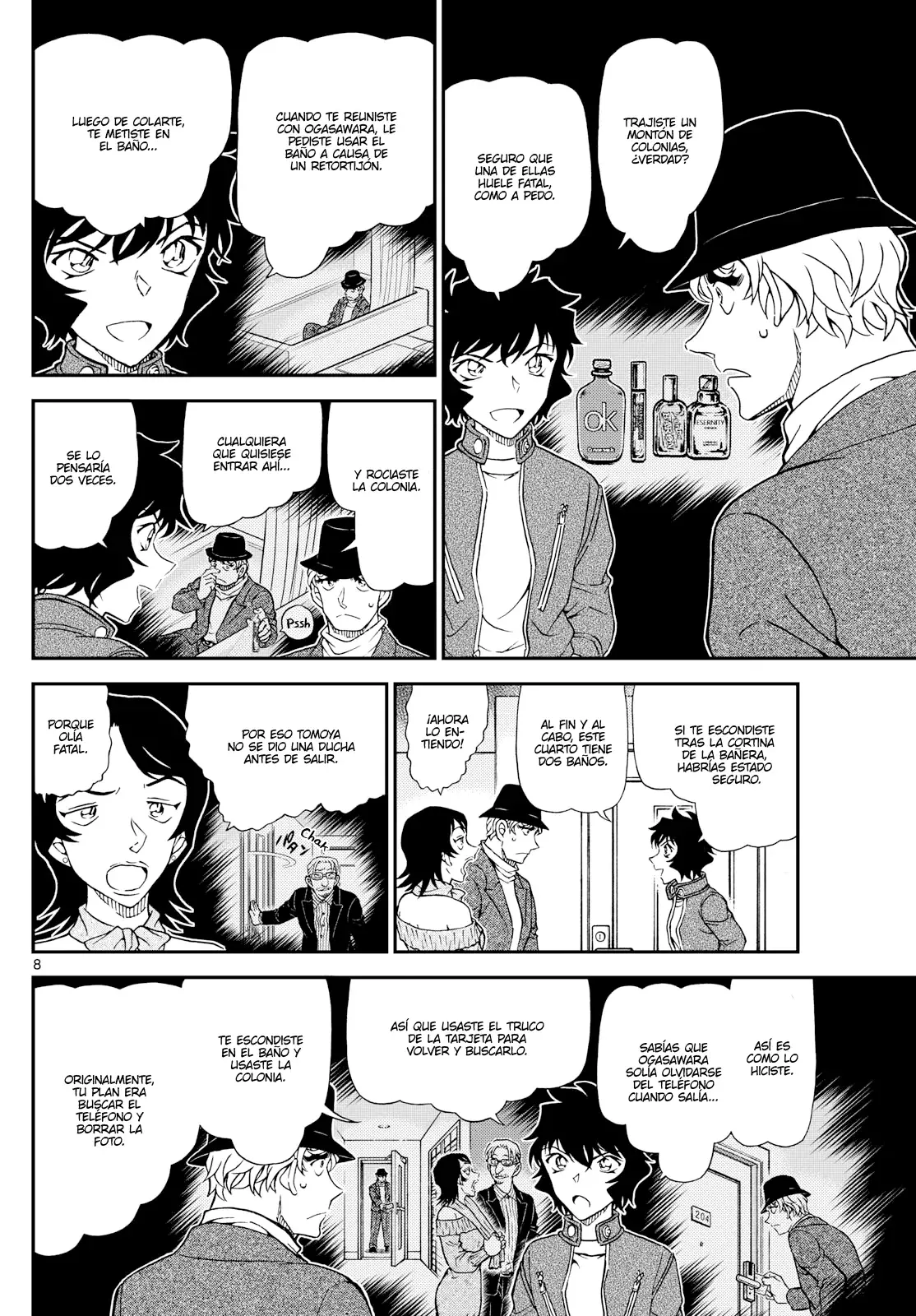 Detective Conan capítulo 1153 página 8