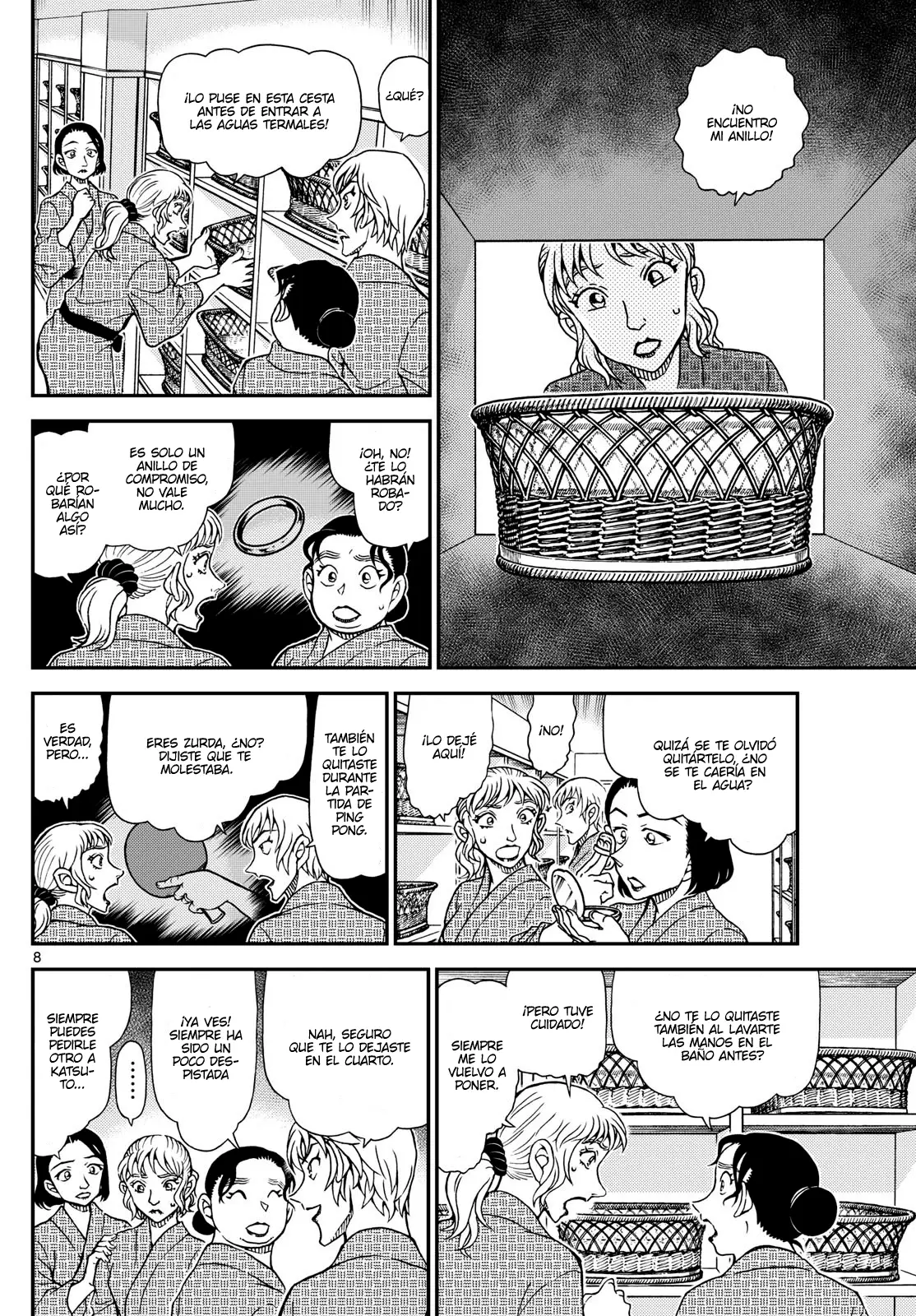 Detective Conan capítulo 1154 página 8