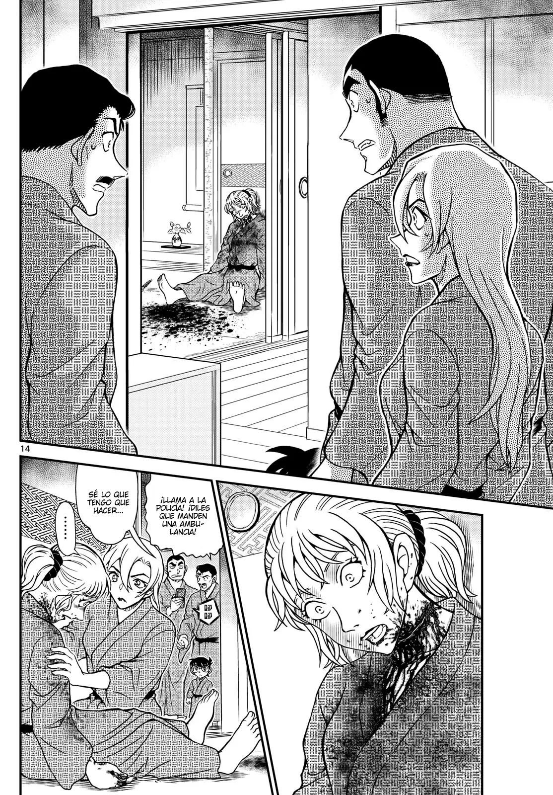Detective Conan capítulo 1154 página 14