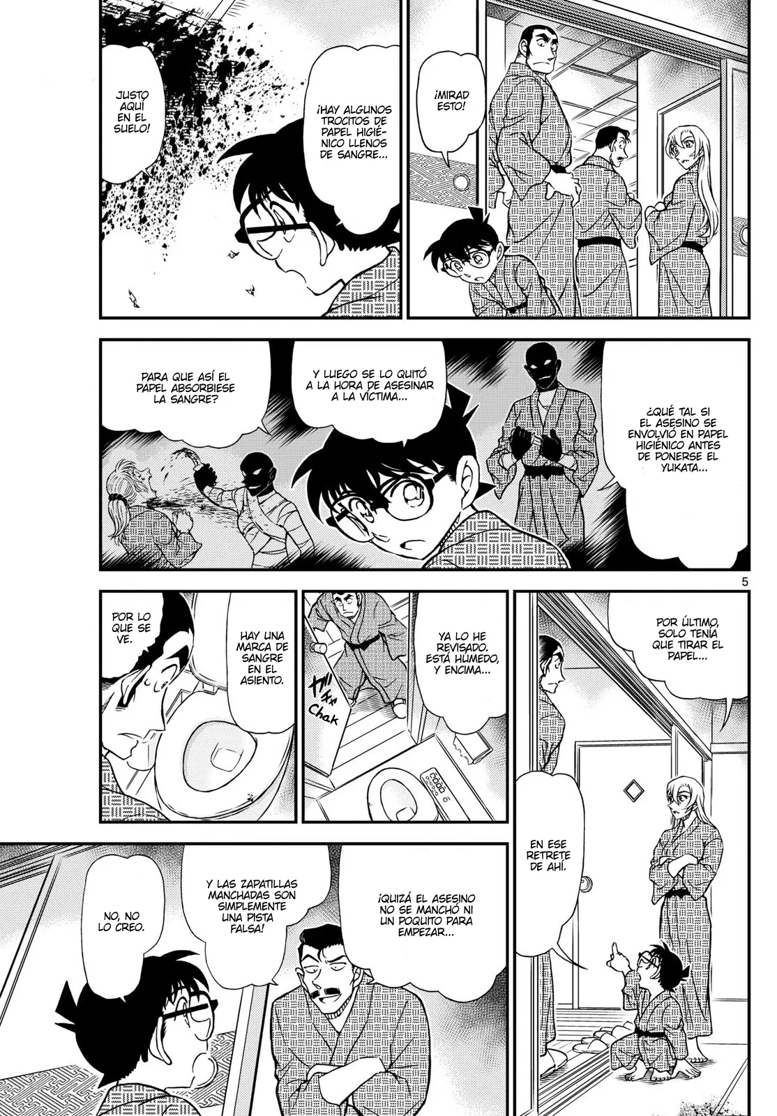 Detective Conan capítulo 1155 página 5