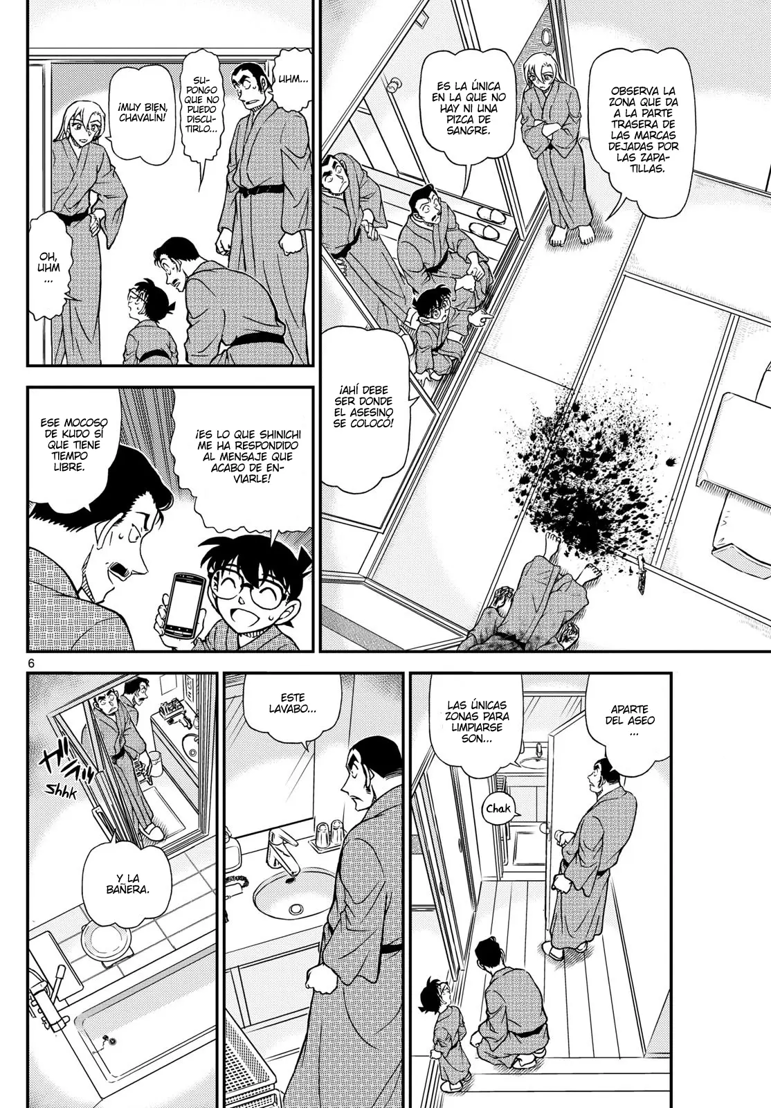 Detective Conan capítulo 1155 página 6