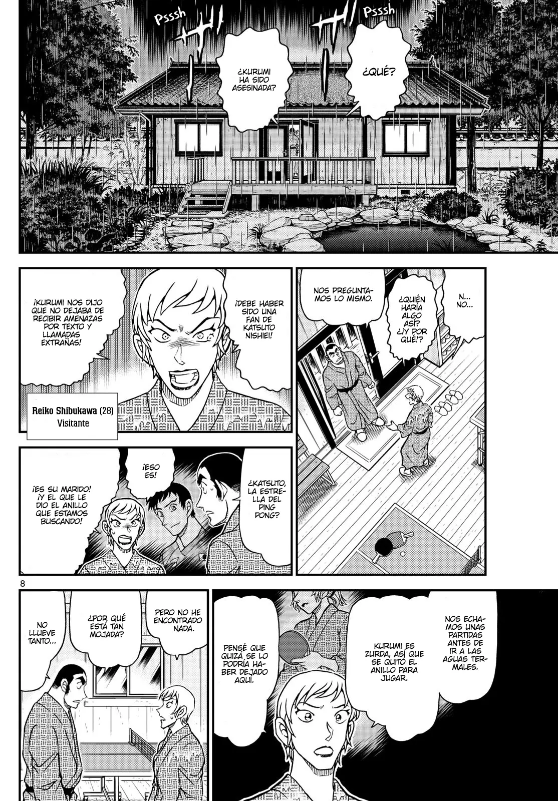 Detective Conan capítulo 1155 página 8