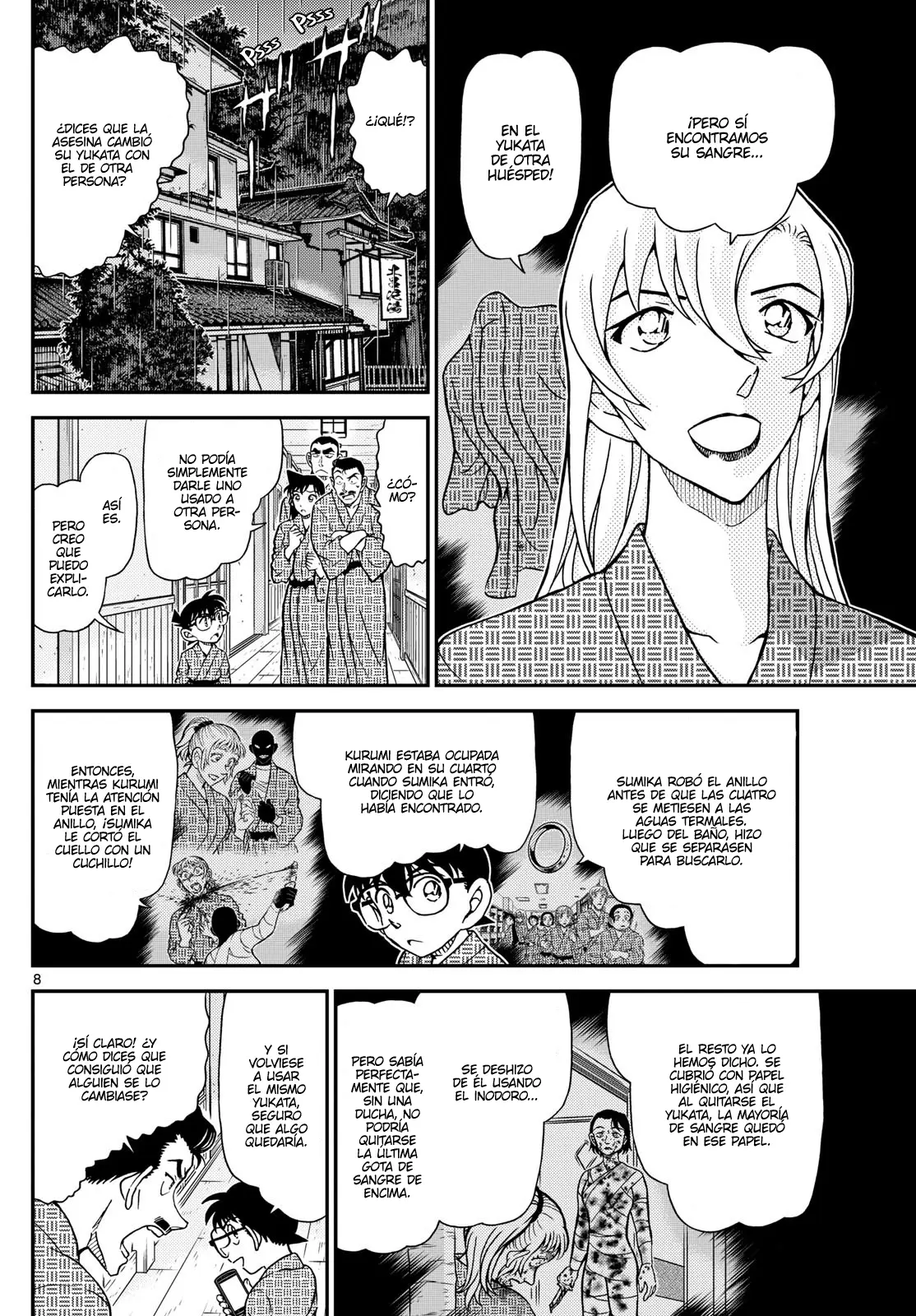 Detective Conan capítulo 1156 página 8